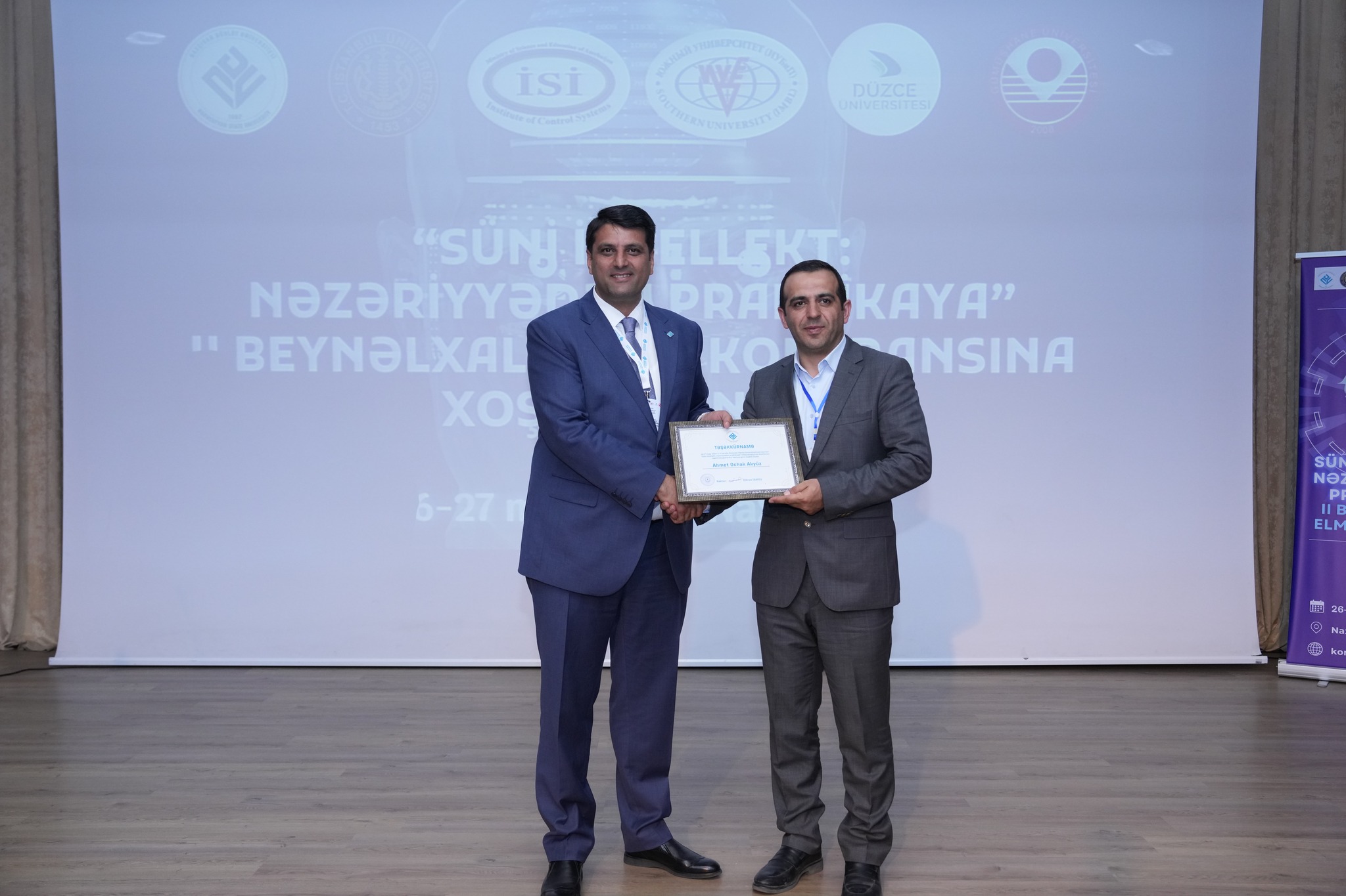 “Süni intellekt: nəzəriyyədən praktikaya” II Beynəlxalq Elmi Konfransından