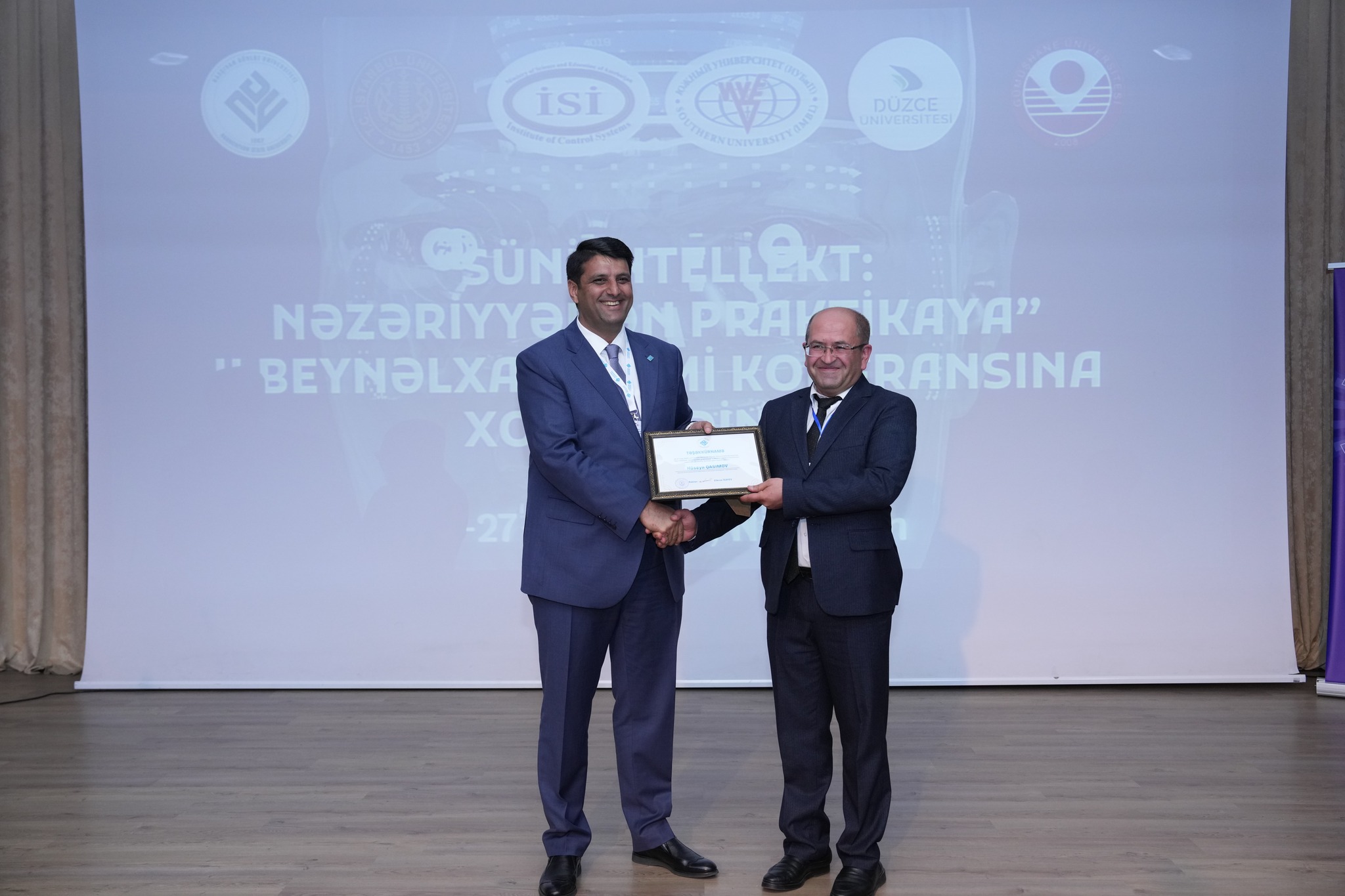 “Süni intellekt: nəzəriyyədən praktikaya” II Beynəlxalq Elmi Konfransından
