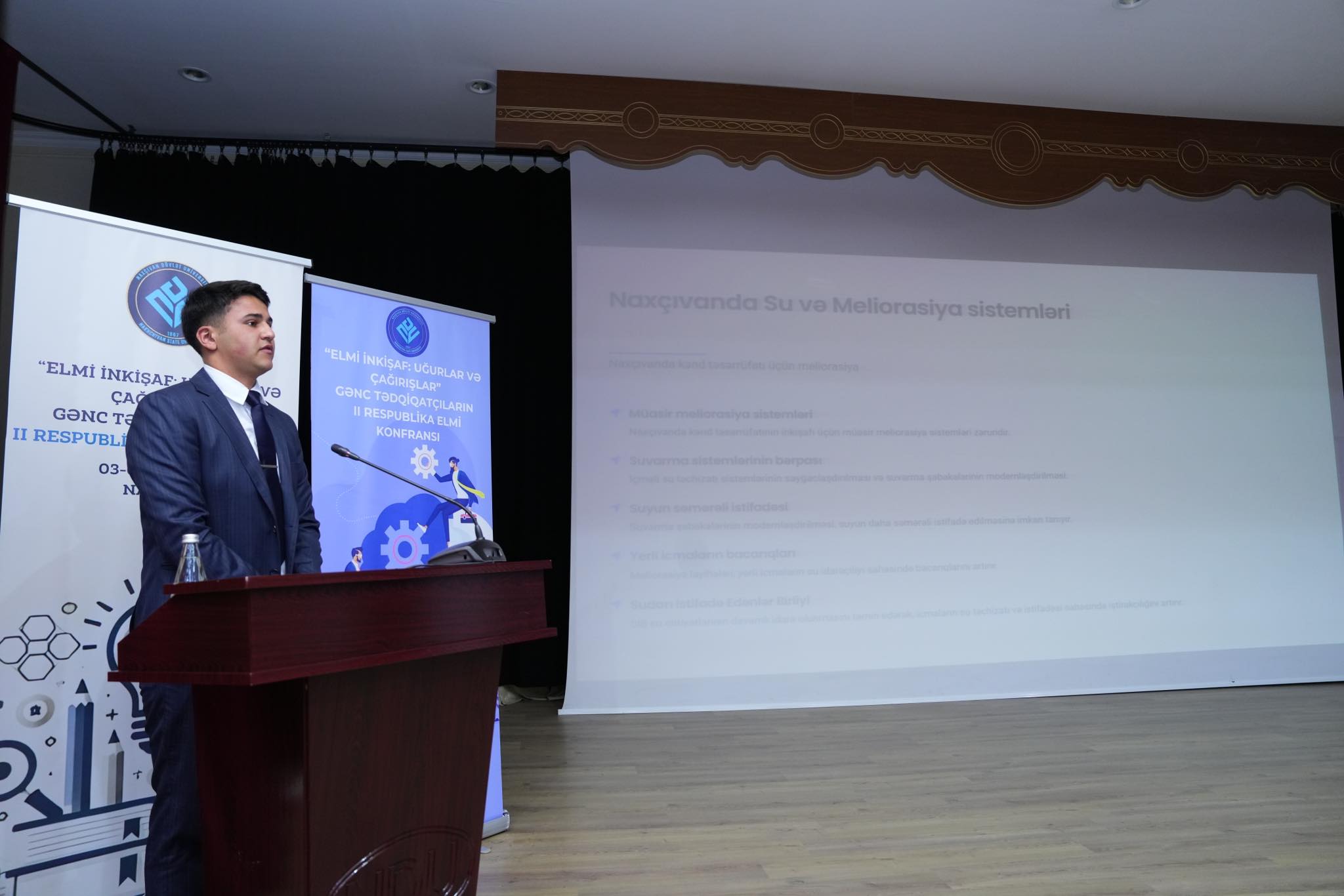 “Elmi inkişaf: uğurlar və çağırışlar” gənc tədqiqatçıların II Respublika Elmi Konfransından