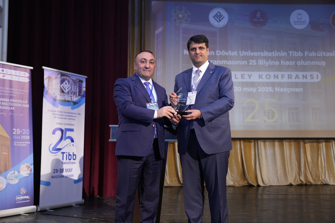 NDU Tibb Fakültəsinin yaranmasının 25 illiyinə həsr olunmuş "Tibb 25" tədbirinin açılış mərasimindən