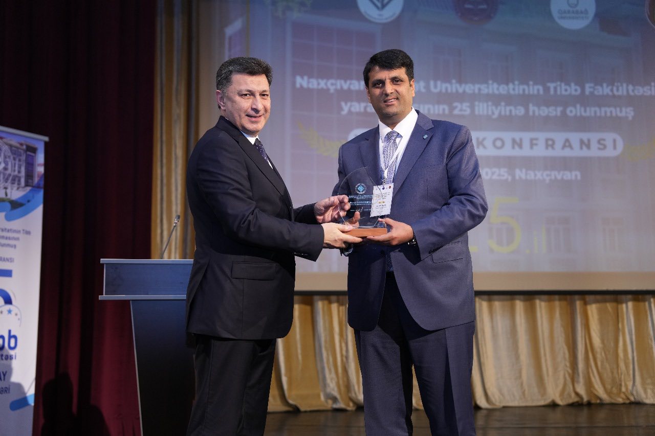 NDU Tibb Fakültəsinin yaranmasının 25 illiyinə həsr olunmuş "Tibb 25" tədbirinin açılış mərasimindən