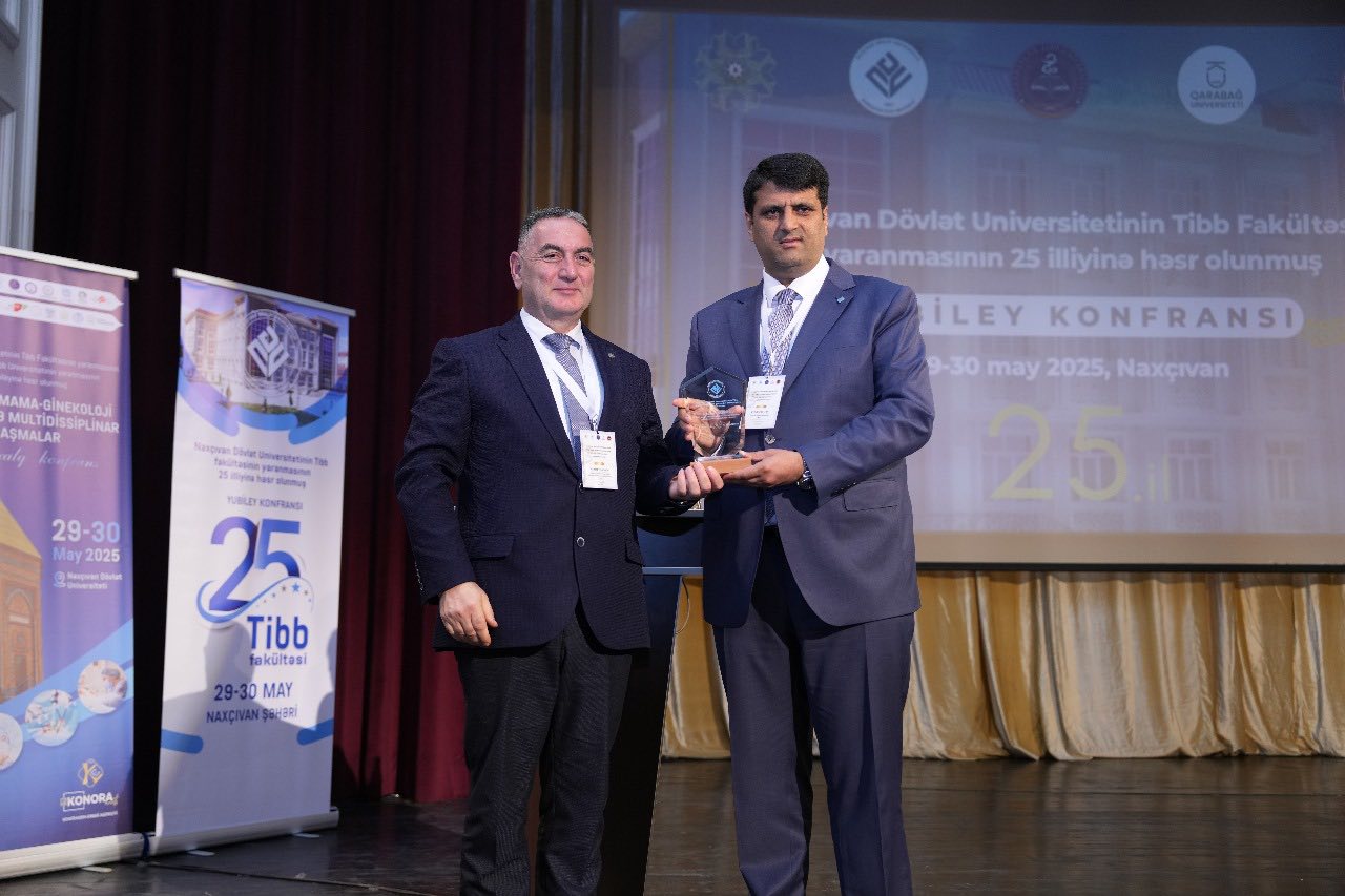 NDU Tibb Fakültəsinin yaranmasının 25 illiyinə həsr olunmuş "Tibb 25" tədbirinin açılış mərasimindən