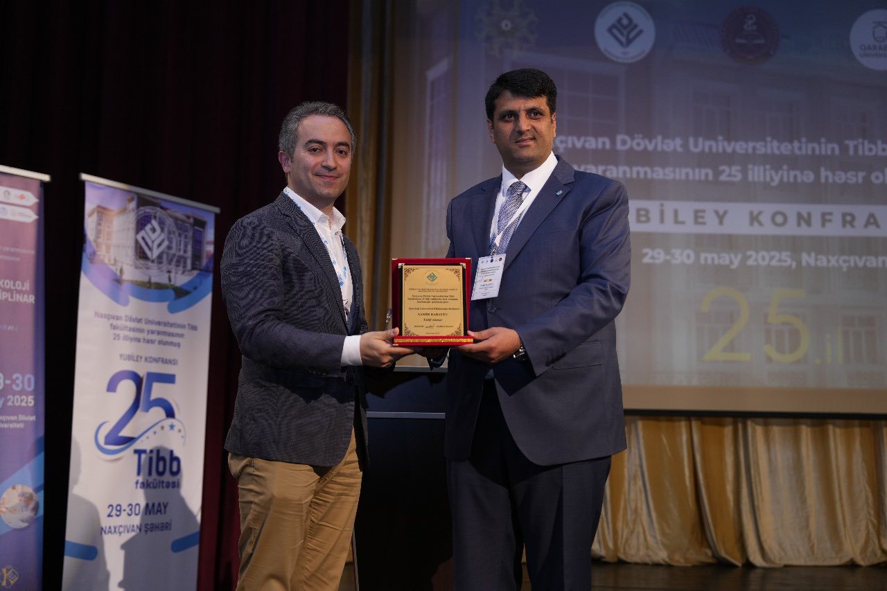 NDU Tibb Fakültəsinin yaranmasının 25 illiyinə həsr olunmuş "Tibb 25" tədbirinin açılış mərasimindən