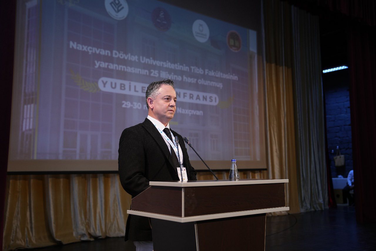 NDU Tibb Fakültəsinin yaranmasının 25 illiyinə həsr olunmuş "Tibb 25" tədbirinin açılış mərasimindən