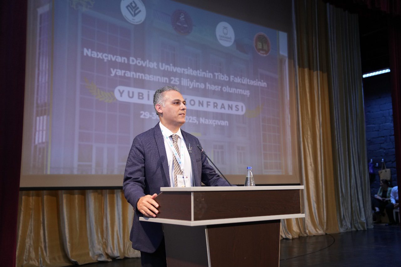 NDU Tibb Fakültəsinin yaranmasının 25 illiyinə həsr olunmuş "Tibb 25" tədbirinin açılış mərasimindən