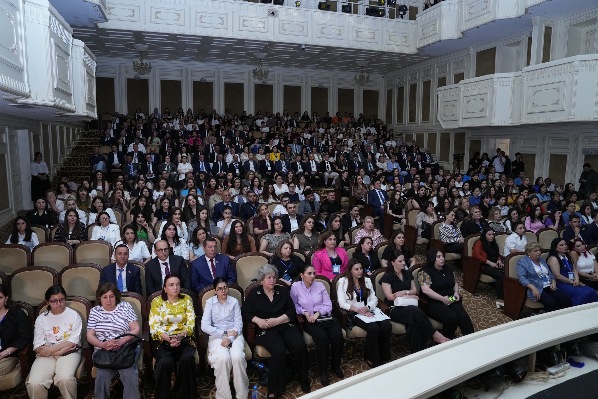 NDU Tibb Fakültəsinin yaranmasının 25 illiyinə həsr olunmuş "Tibb 25" tədbirinin açılış mərasimindən