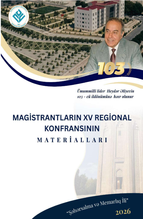 MAGİSTRANTLARIN XV REGİONAL KONFRANSININ MATERİALLARI