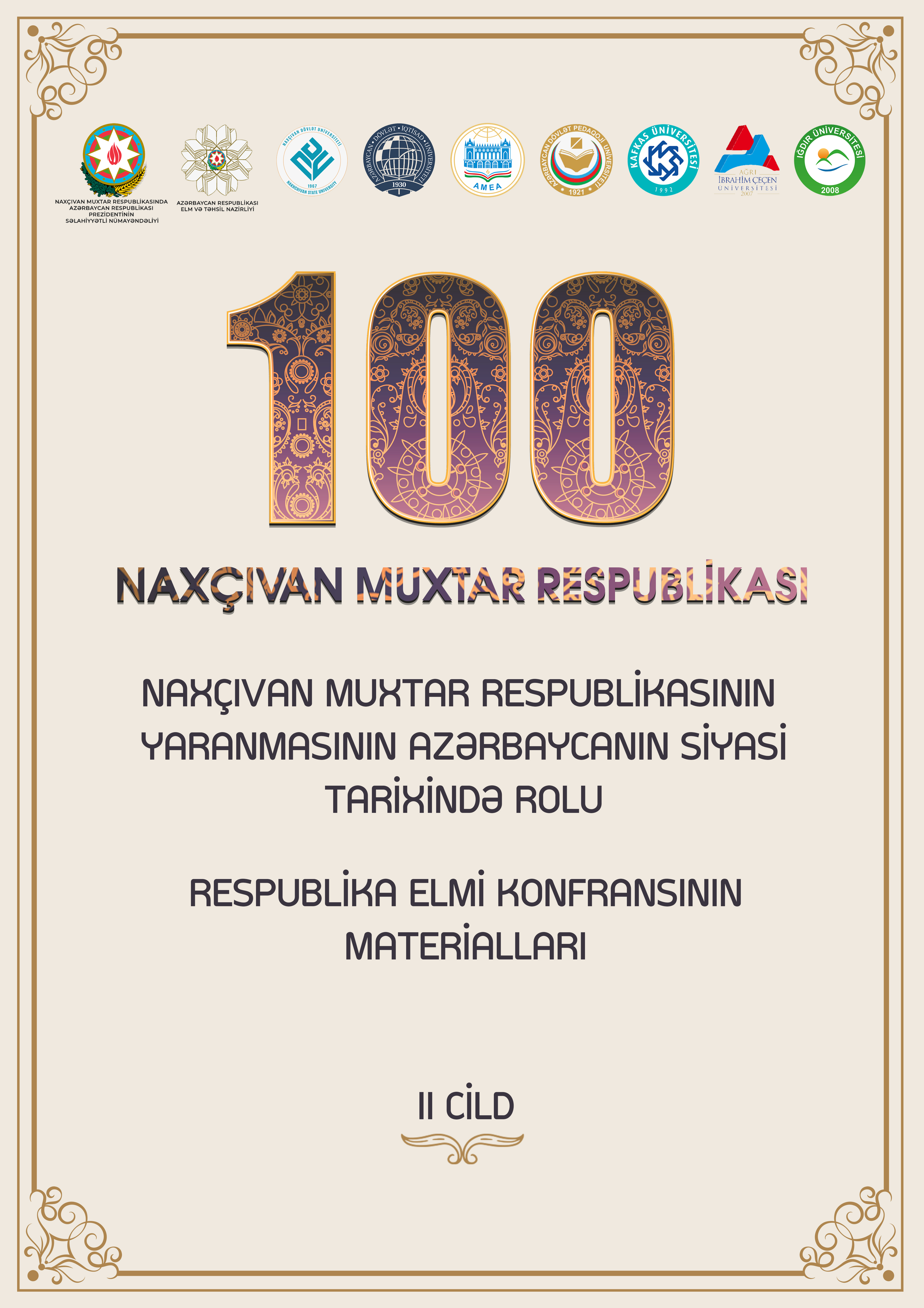 "Naxçıvan 100" II cild